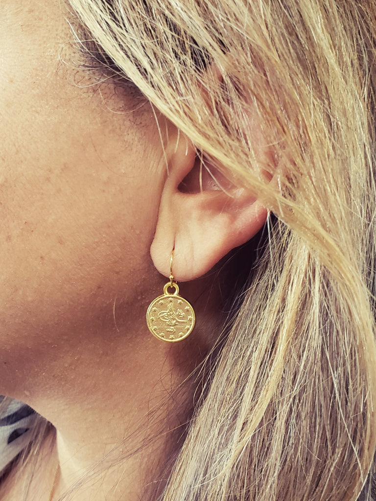 Ottoman Gold Earrings - MINU Jewels