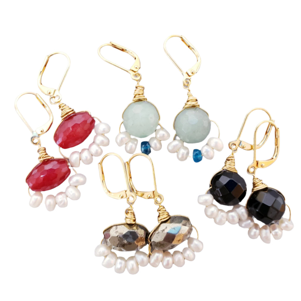 Perla Chandie Earrings - MINU Jewels