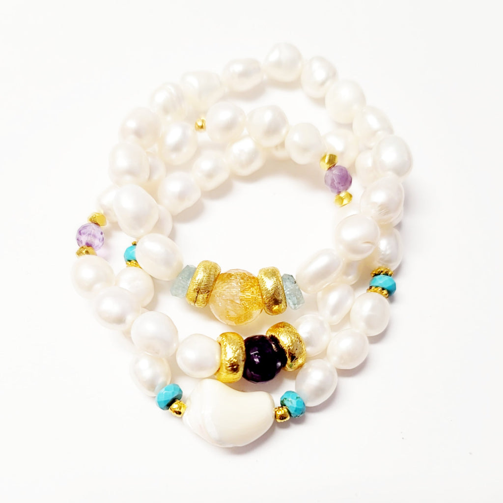 Perla Gemi Bracelets - MINU Jewels