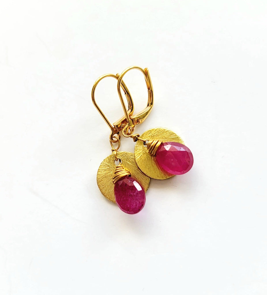 Pink Sapphire Drops - MINU Jewels