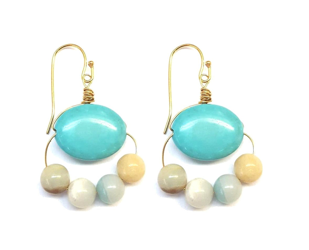 Rainbow Chandies Earrings - MINU Jewels