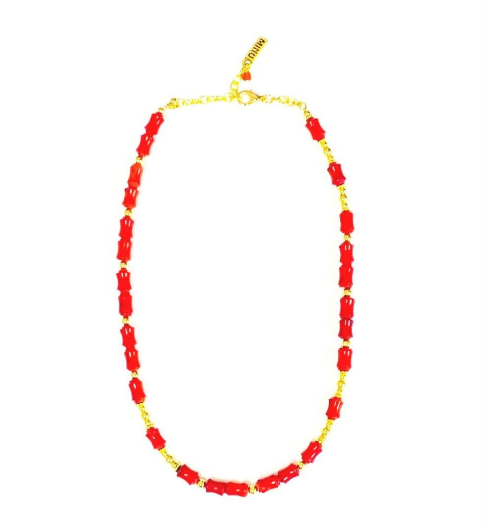 Red Coral Necklace - MINU Jewels