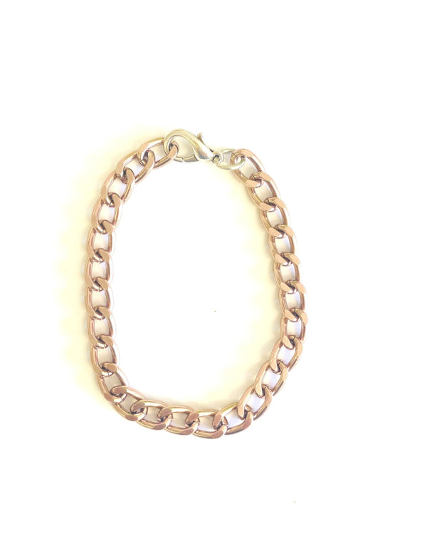 Rose Gold Chain Bracelet for Men - MINU Jewels