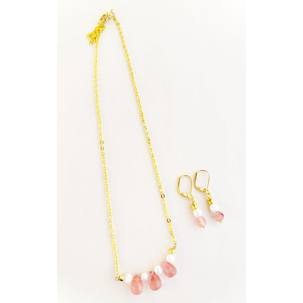 Rose Quartz Gift Set - MINU Jewels