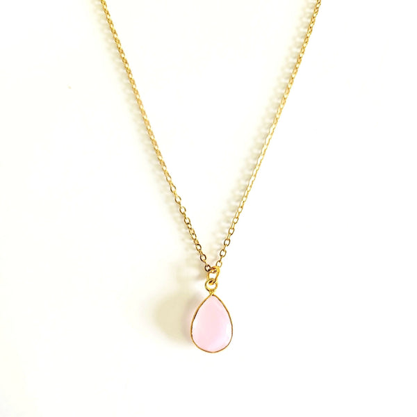 Rose Quartz Necklace - MINU Jewels