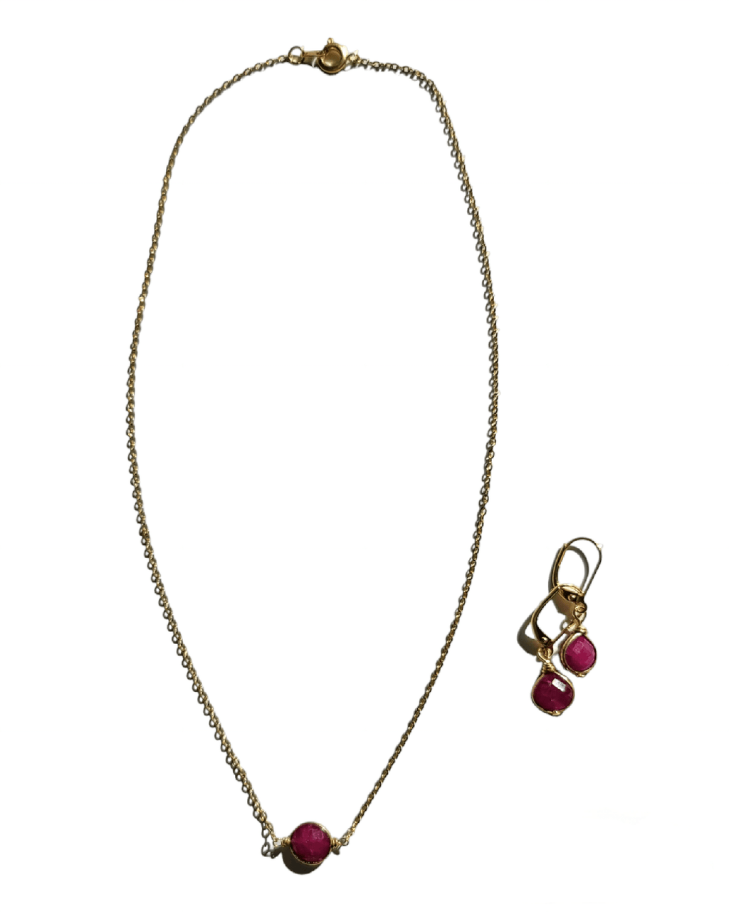 Ruby & Lapis Jewelry - Gift Set - MINU Jewels