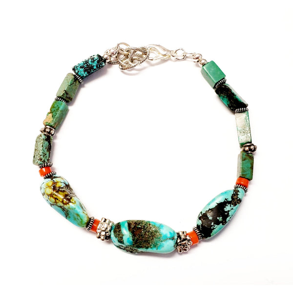 Rustic Turquoise Bracelet - MINU Jewels