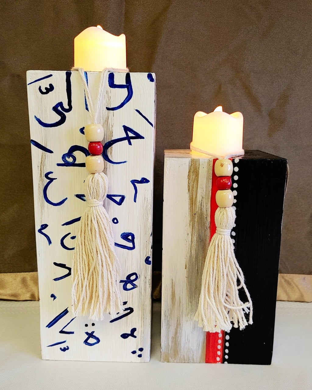 Script Candle Holders - MINU Jewels