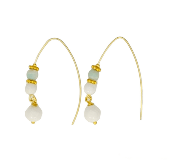 Snowy Slider Hoops - MINU Jewels