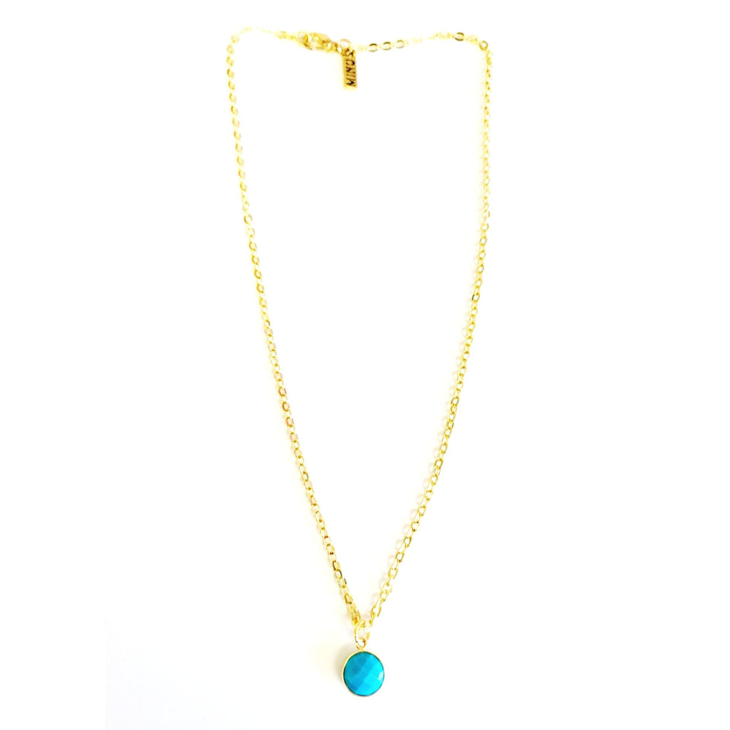 Stone Drop Necklace - MINU Jewels