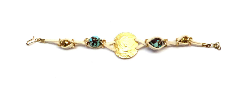 Suede Disc Bracelet - MINU Jewels