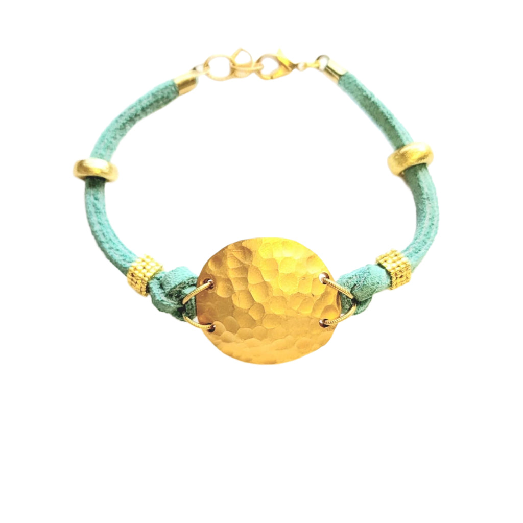 Suede Disc Bracelet - MINU Jewels