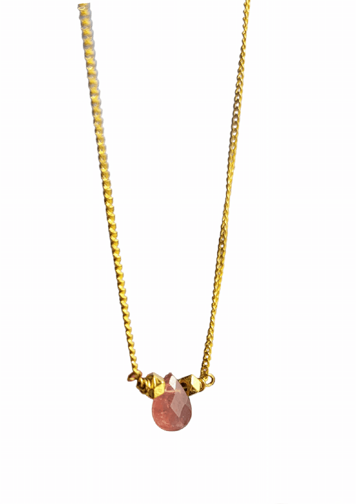 Tourmaline Drop Necklace - MINU Jewels