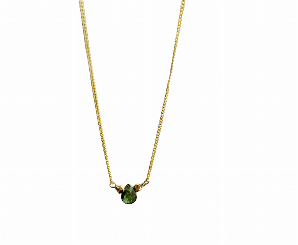 Tourmaline Drop Necklace - MINU Jewels