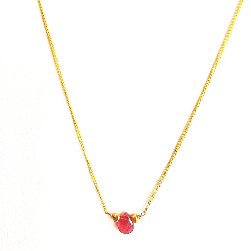 Tourmaline Drop Necklace - MINU Jewels