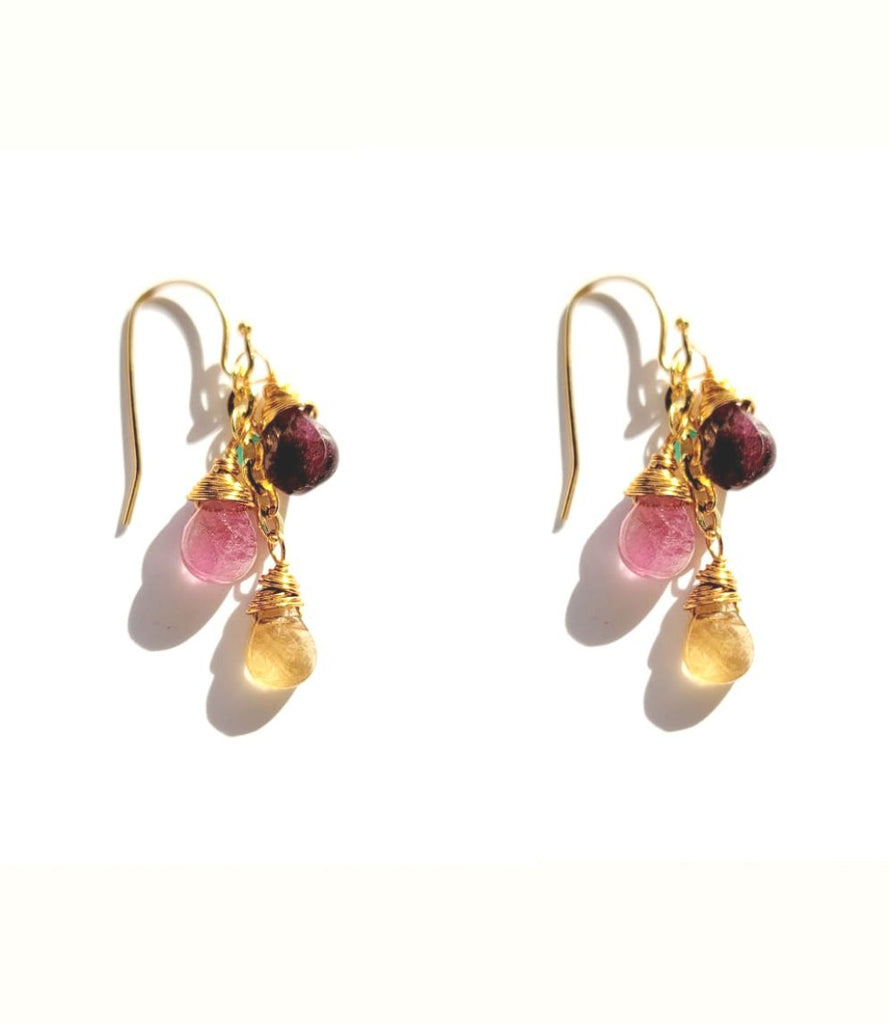 Tourmaline Glimmer Earrings - MINU Jewels