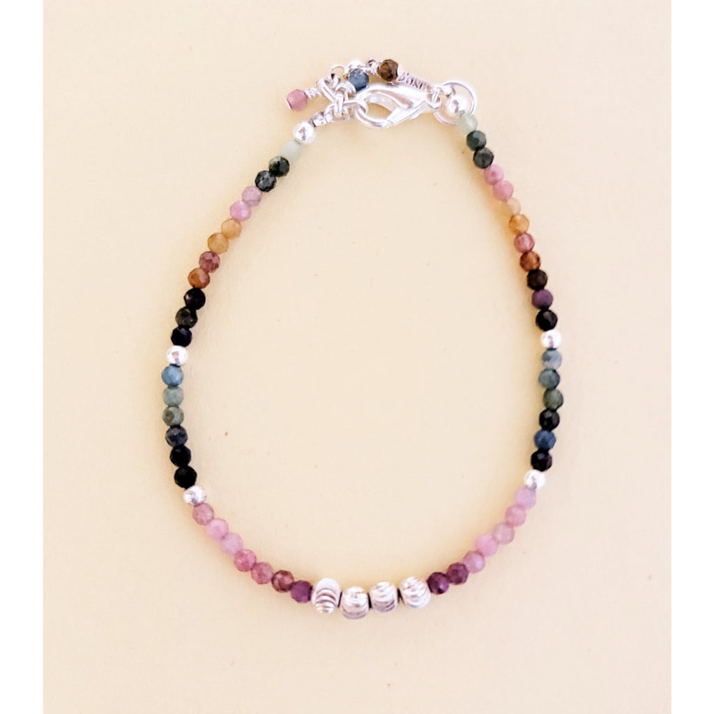 Tourmaline Silver Bracelet - MINU Jewels