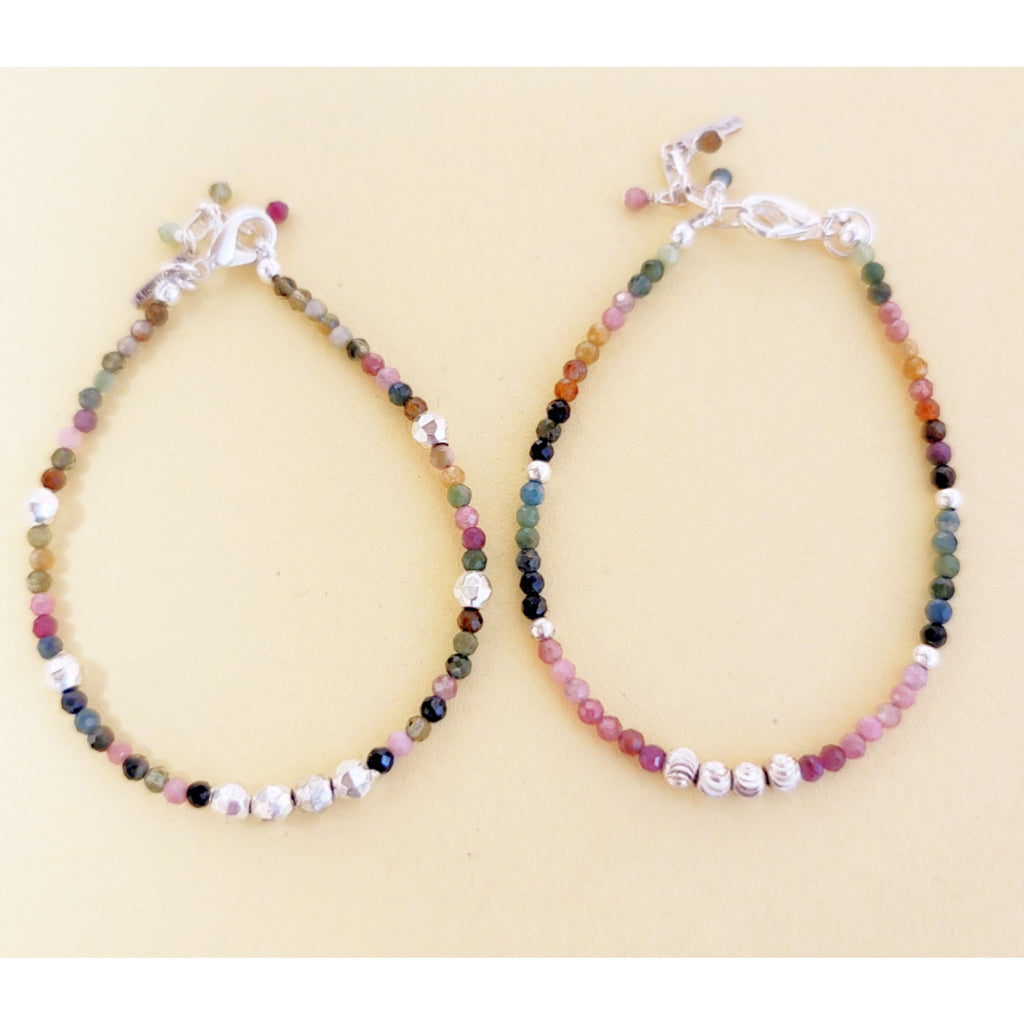 Tourmaline Silver Bracelet - MINU Jewels