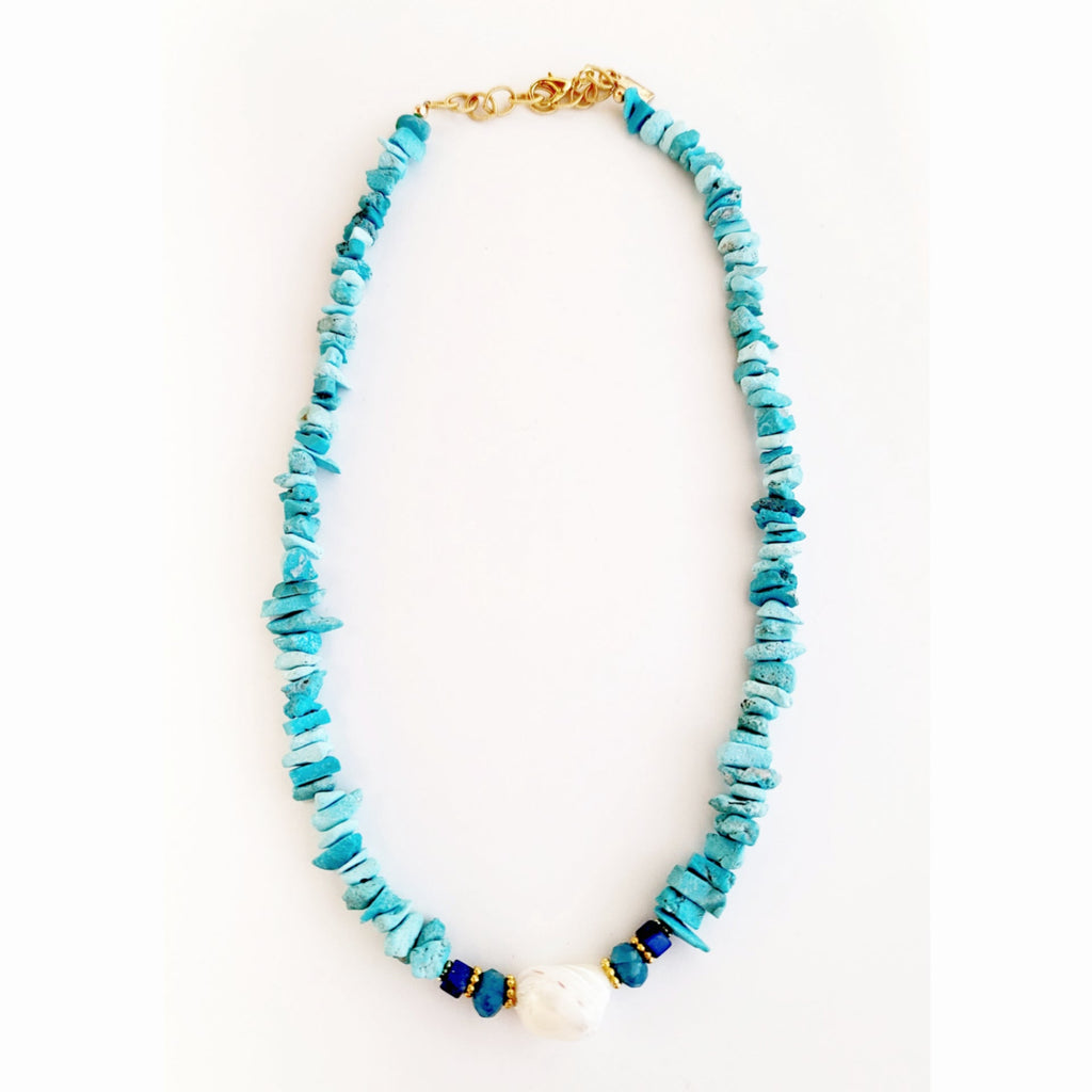 Turqa Blue Necklace - MINU Jewels