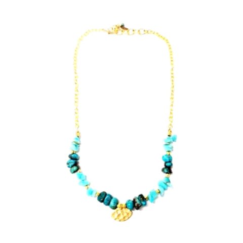 Turquoise Ain Necklace - MINU Jewels