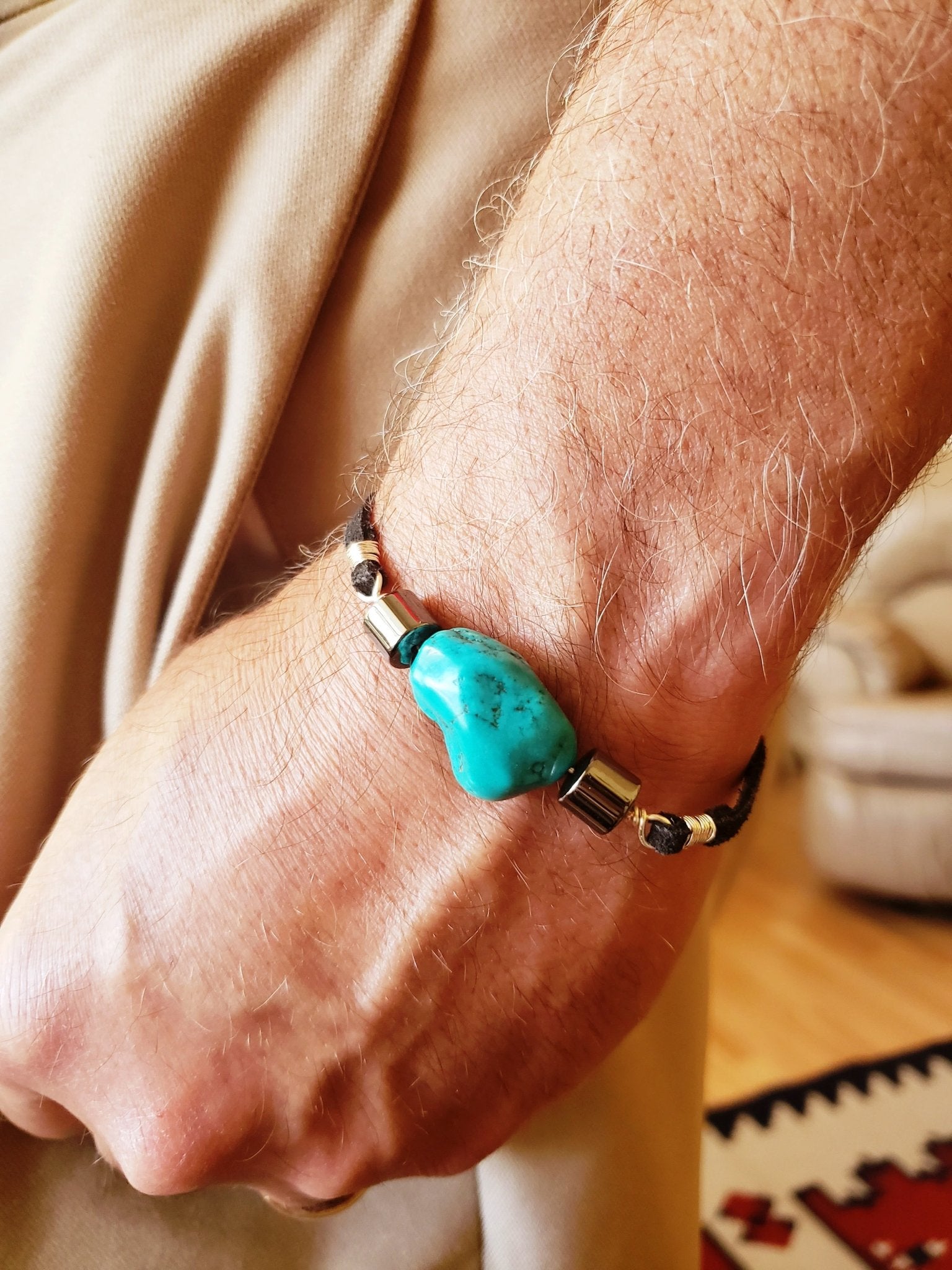 Turquoise Bracelet For Men MINU Jewels - Main Image