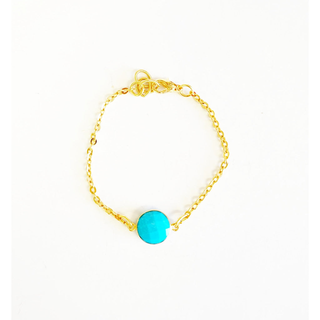Turquoise Chain Bracelet - MINU Jewels