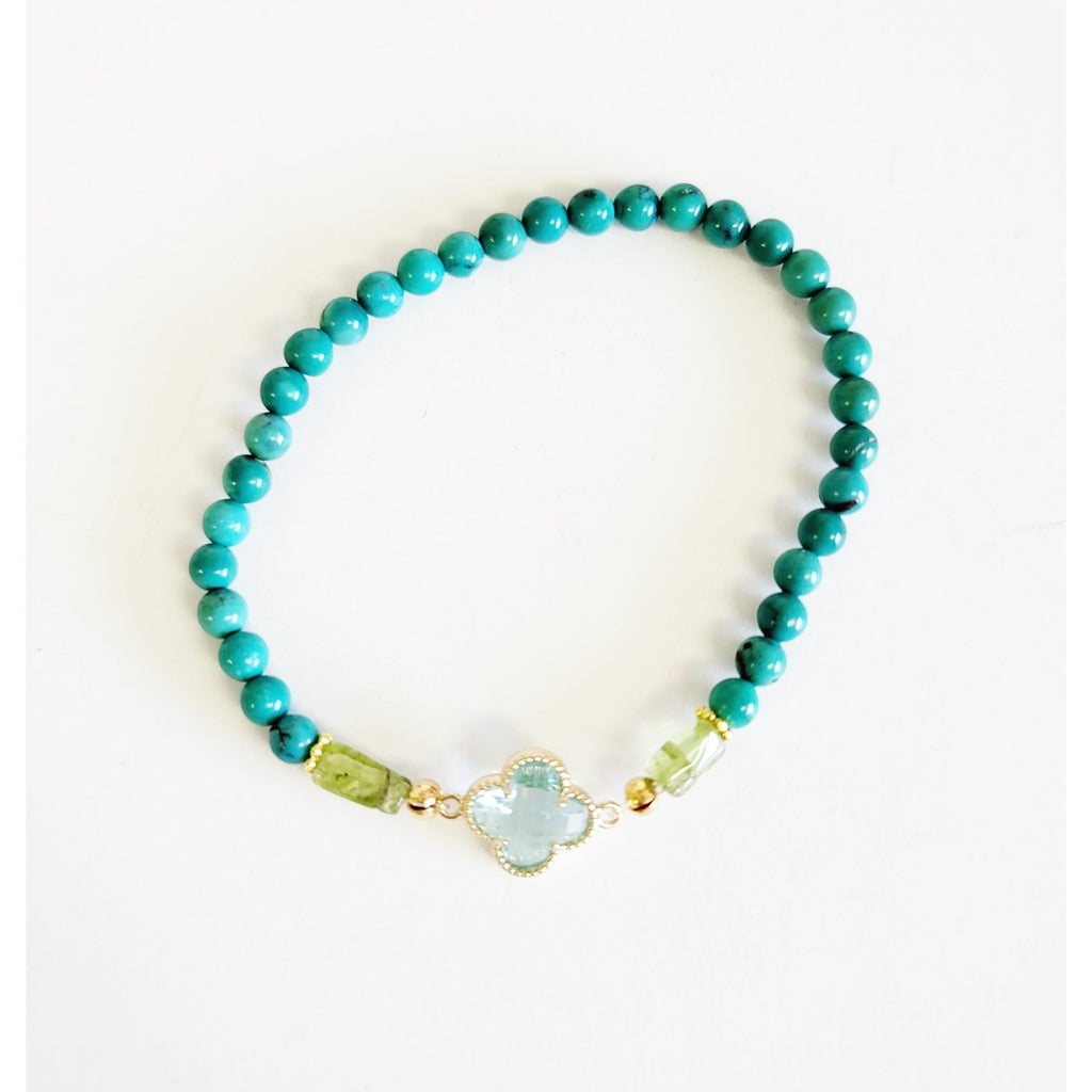 Turquoise Crystal Bracelet - MINU Jewels