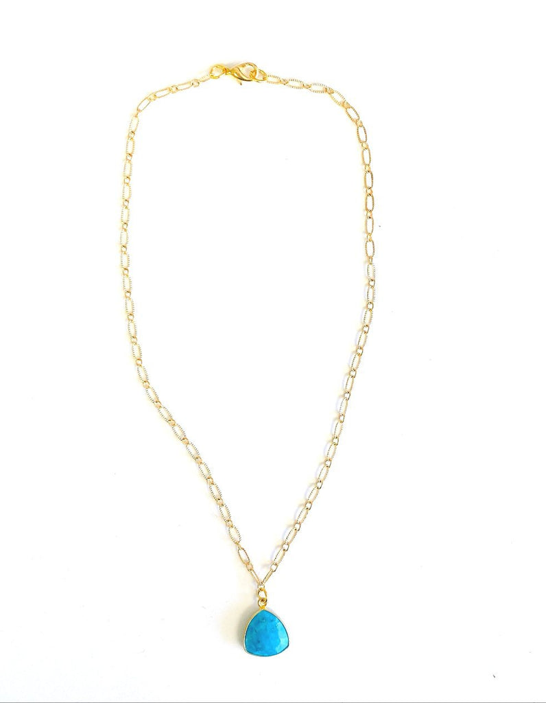 Turquoise Pendant Drop - MINU Jewels