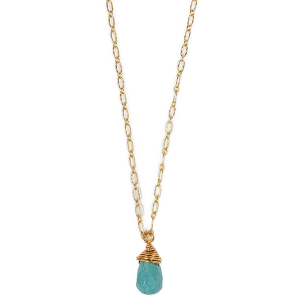 Turquoise Rain Necklace - MINU Jewels