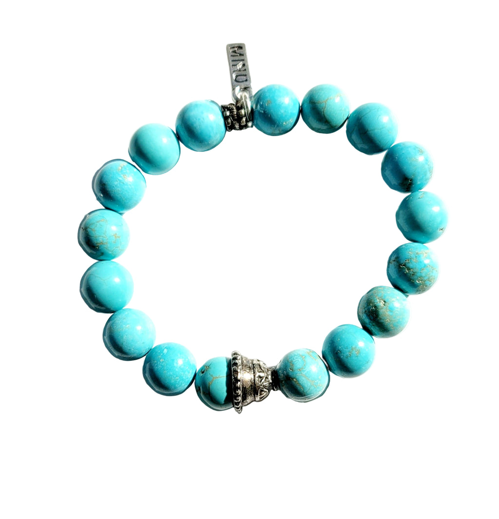Turquoise Silver Bracelet - MINU Jewels