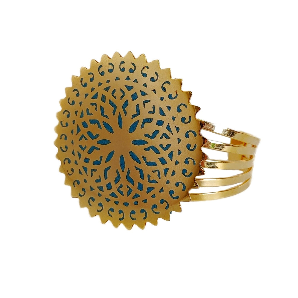 Zinnia Cuff Bracelet - MINU Jewels